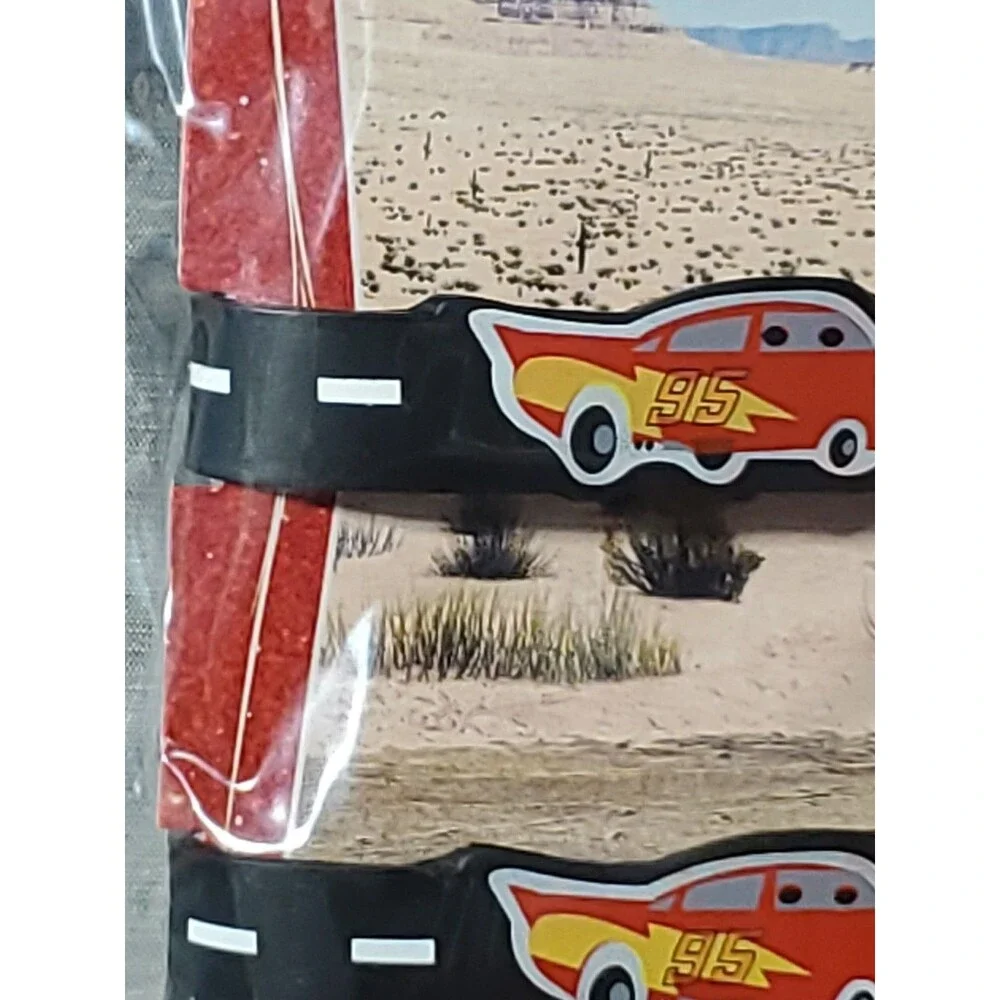 Vntg. Y2K Disney Cars Party Favors/4 Wristbands/NOS/Deadstock/Hallmark/Pixar‎